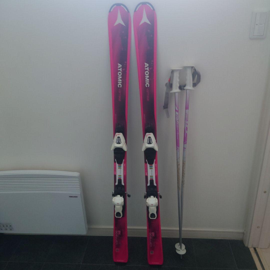 Atomic Vantage スキーセット ピンク　140