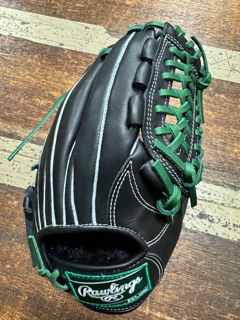 【新品】 ローリングス 少年軟式グローブ オールラウンド用 ブラック×グリーン