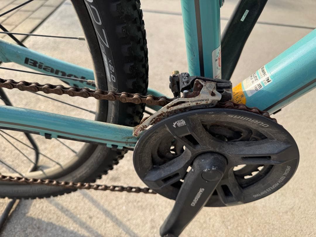 ビアンキ KUMA 27.3 マウンテンバイク 現状渡し　引取り限定