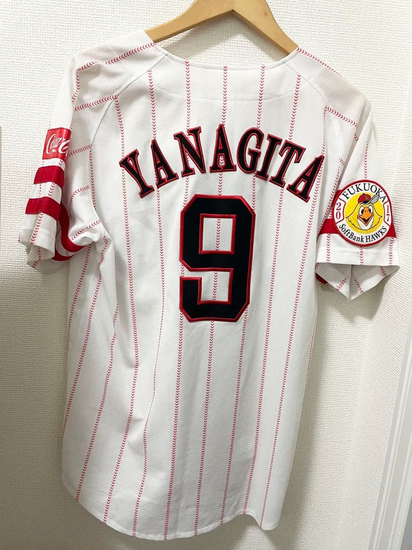 SoftBank HAWKS 刺繍ユニフォーム柳田9