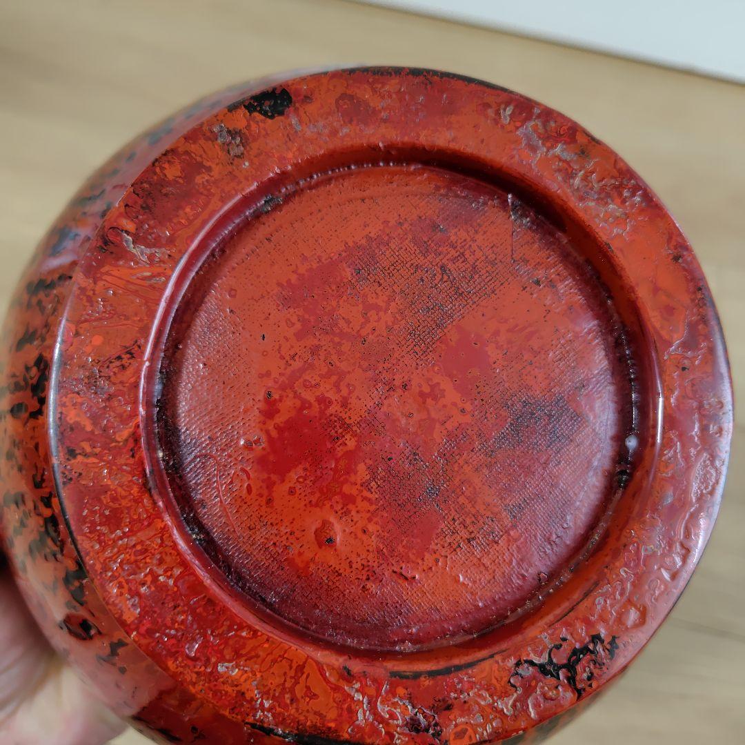 会津塗り 乾漆鉢 何重にも塗られた漆塗り　最終値下げ！