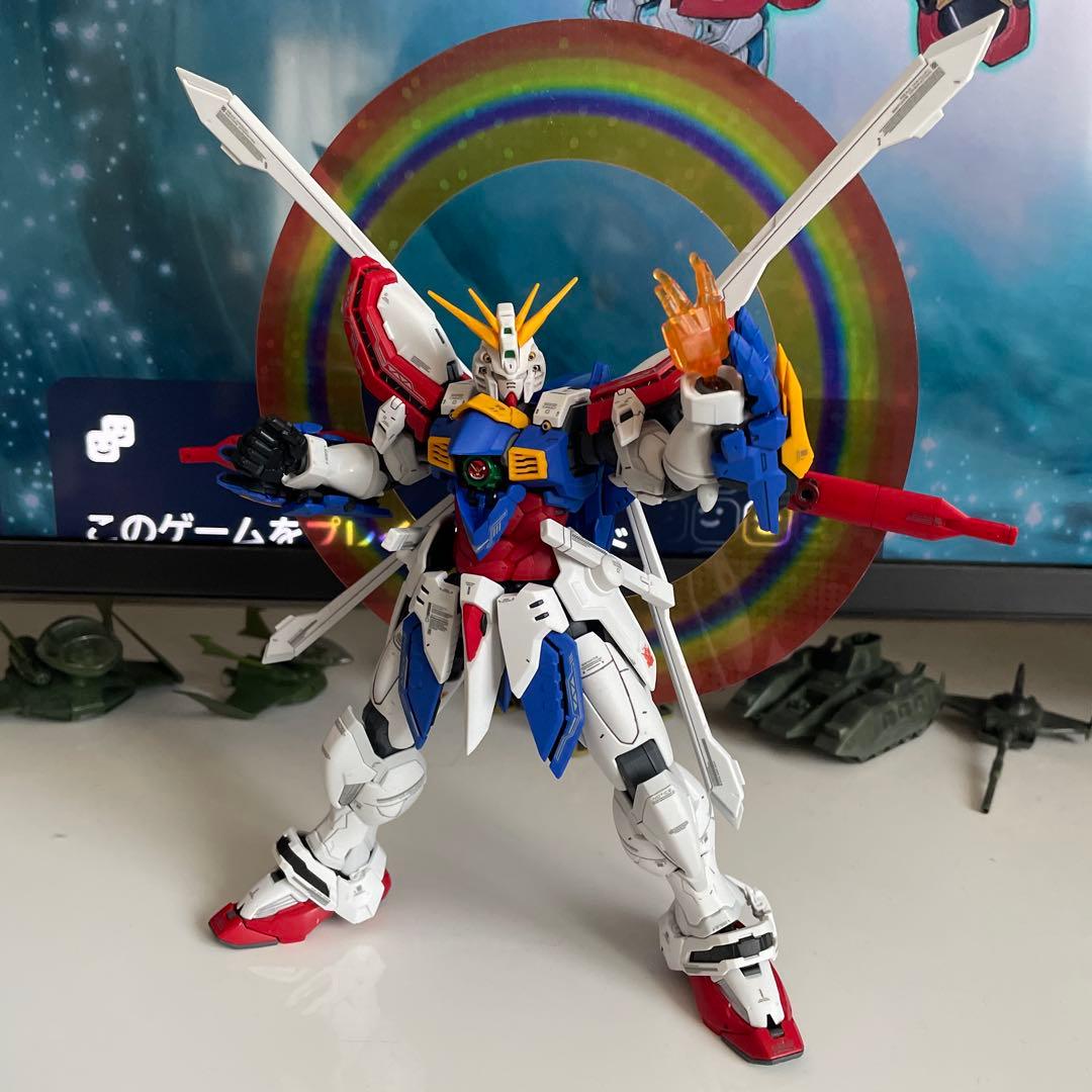 ゴッドガンダム ハイレゾリューションモデル　ガンプラ　完成品　ジャンク