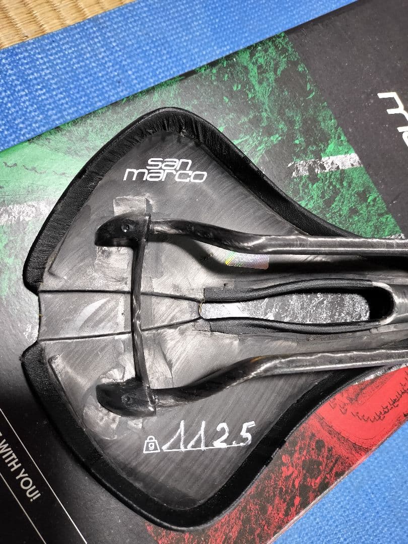 セラサンマルコ（マントラ スーパーレジェラ）サドル　ブラック　本物