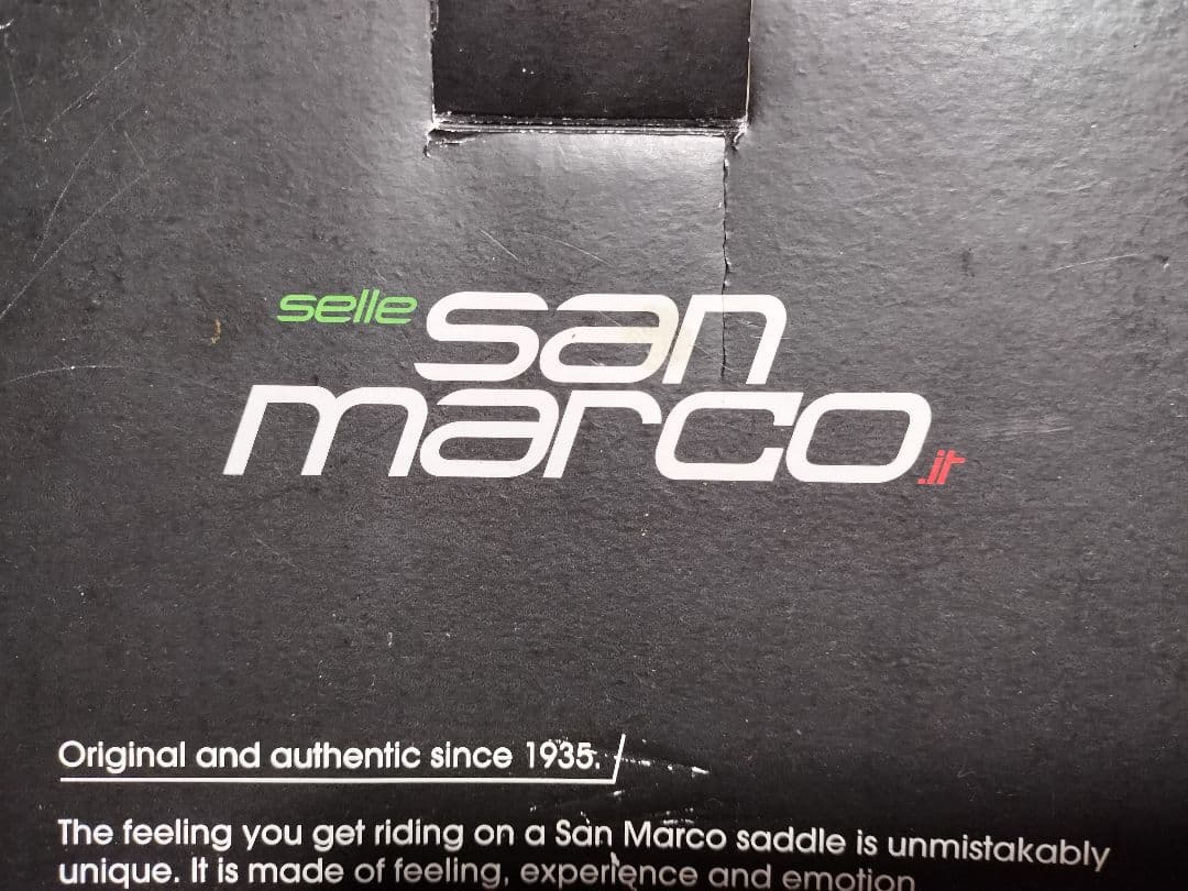 セラサンマルコ（マントラ スーパーレジェラ）サドル　ブラック　本物