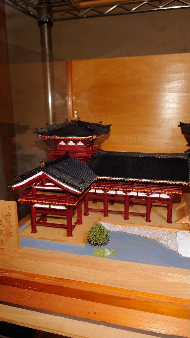 ウッディジョー製 1/75 平等院鳳凰堂