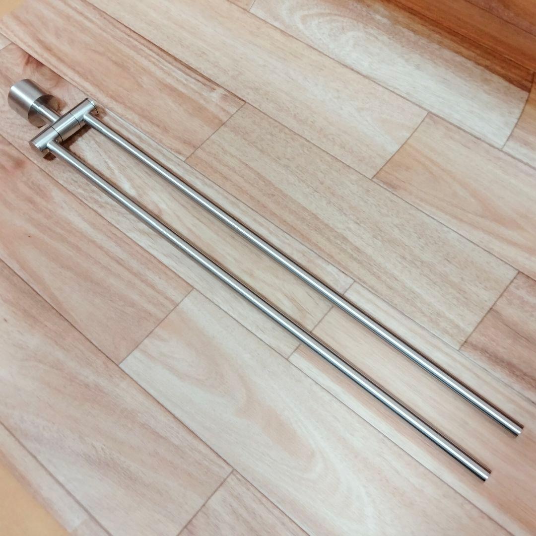 GROHE アトリオ ダブルタオルバー ブラッシュドニッケル 40308EN3