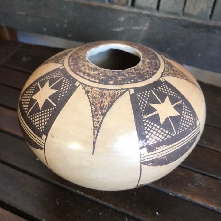 レア！Very OLD 美品アンティーク ネイティブアメリカン壷インディアン実物