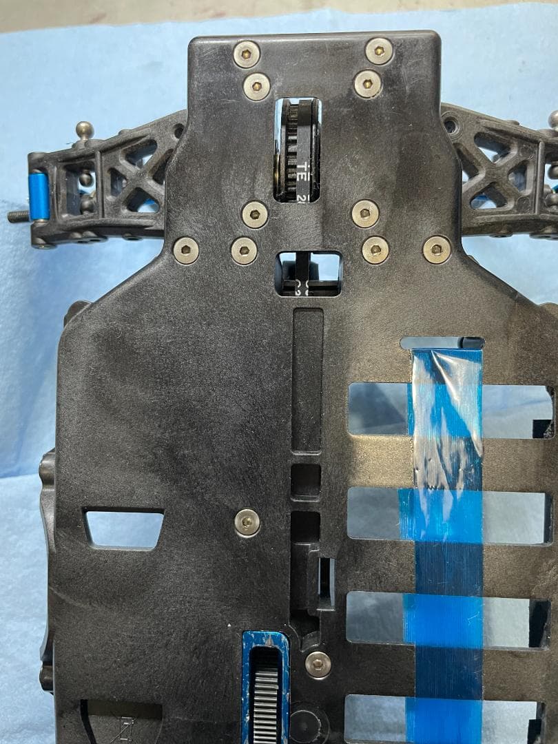 【中古】タミヤ　TA05ver.2【ダンパー無し・一部パーツ無し】