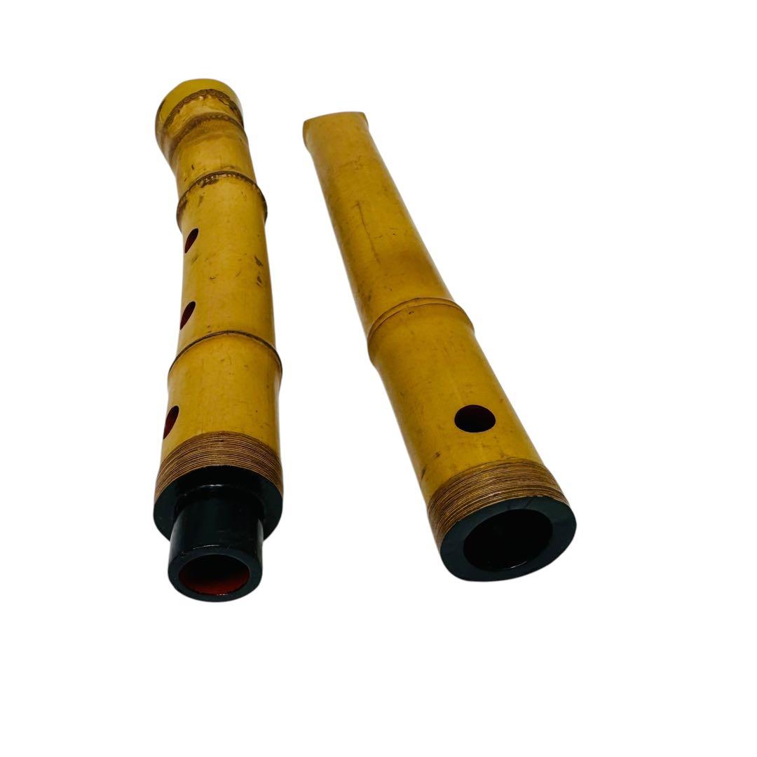 尺八　美風　在銘