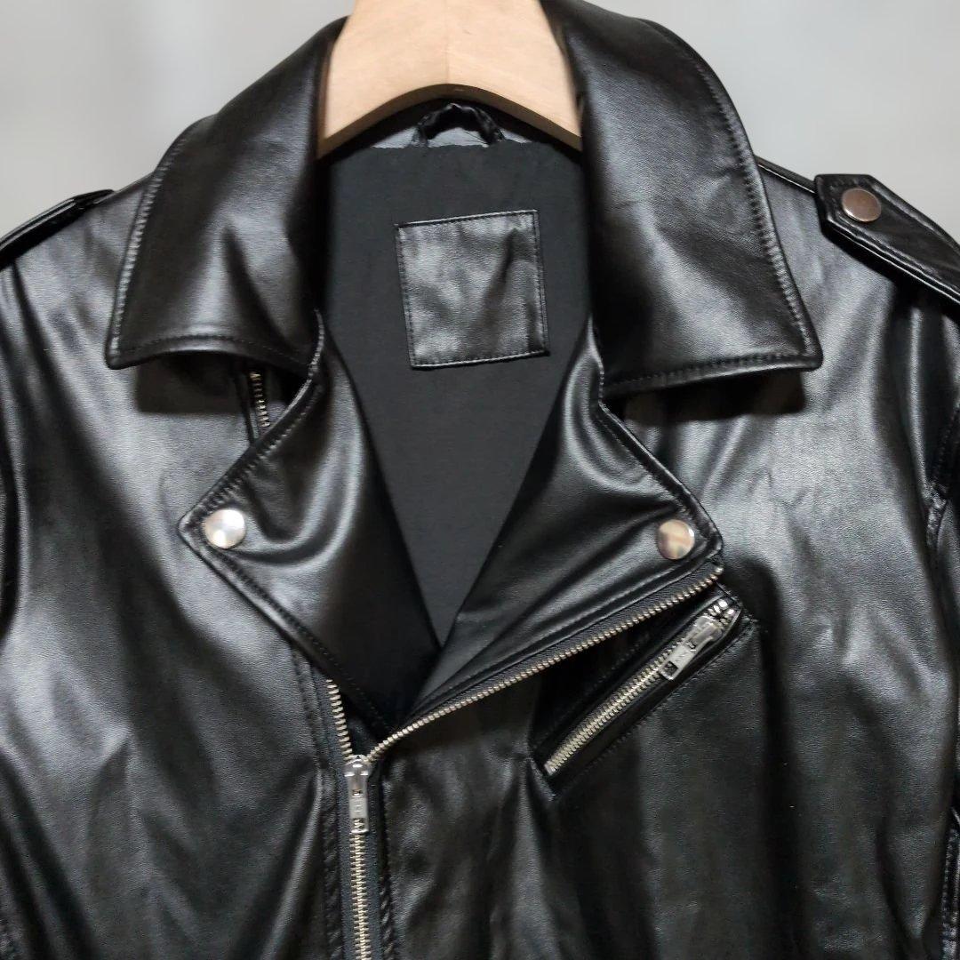 極美品　AEW 新日本プロレスジェイ・ホワイト　ダブルライダースジャケットXXL