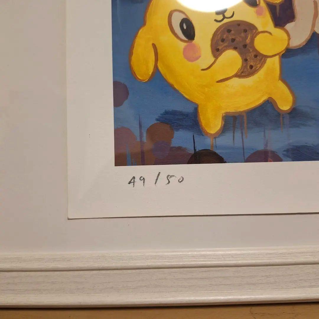 【希少・サイン入】ゲイリー・ベースマン×サンリオ 版画 49/150 額装済