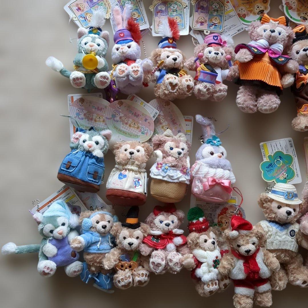 59体まとめ売り/ダッフィー＆フレンズ/ぬいぐるみバッジ/レアあり