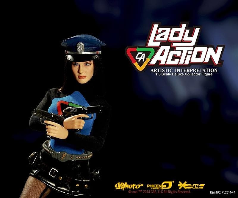 アメコミ PHICEN 1/6 CA LADY ACTION TBLeague