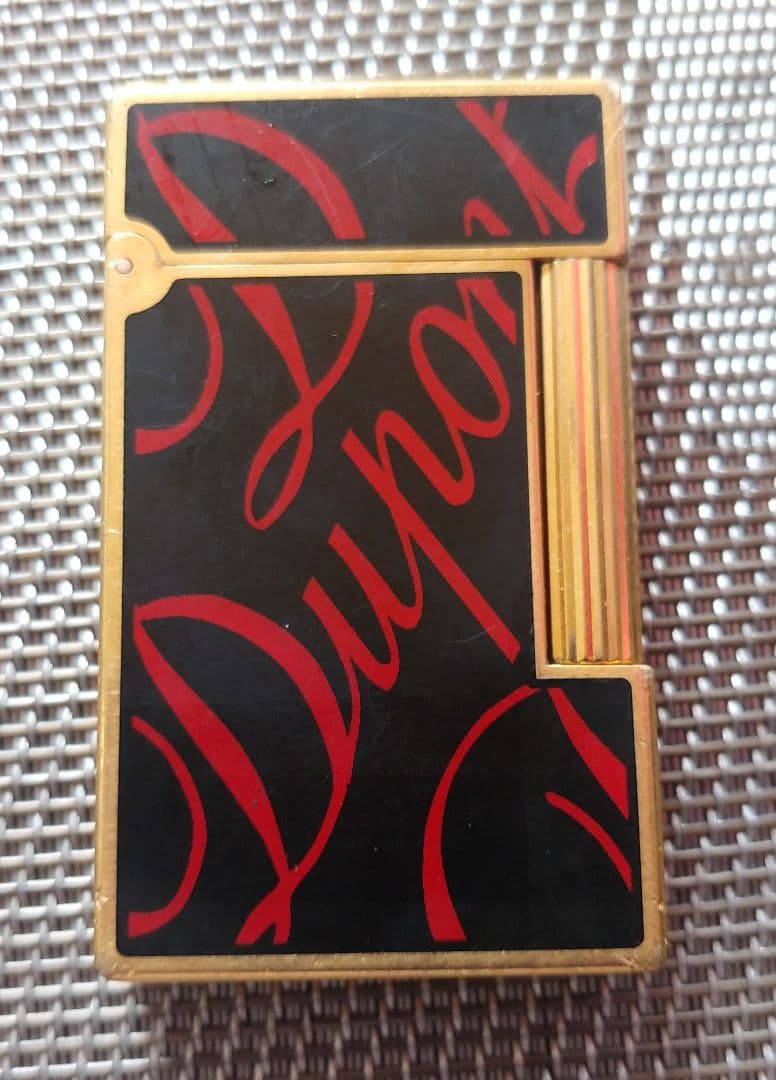 Dupont ライター 黒と赤