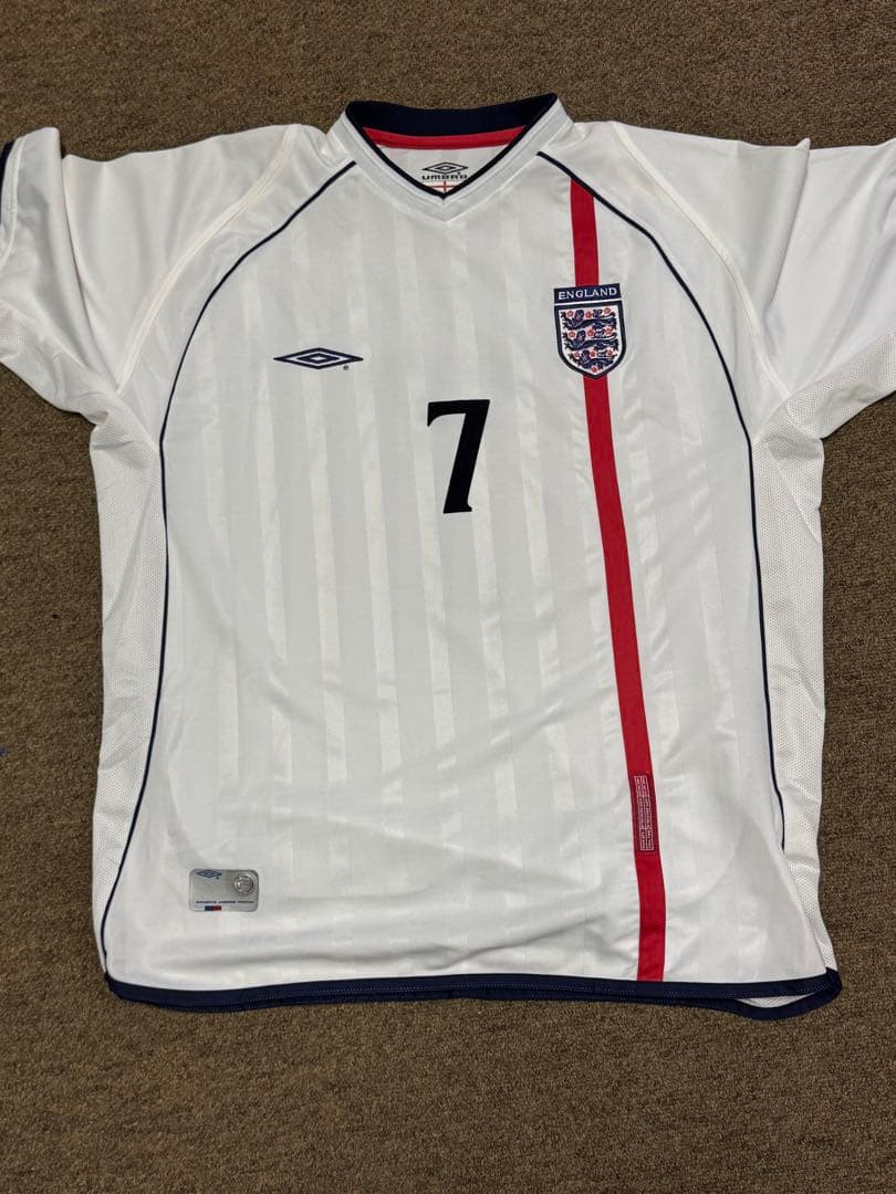 Umbro イングランド代表 ホワイトシャツ サイズ7