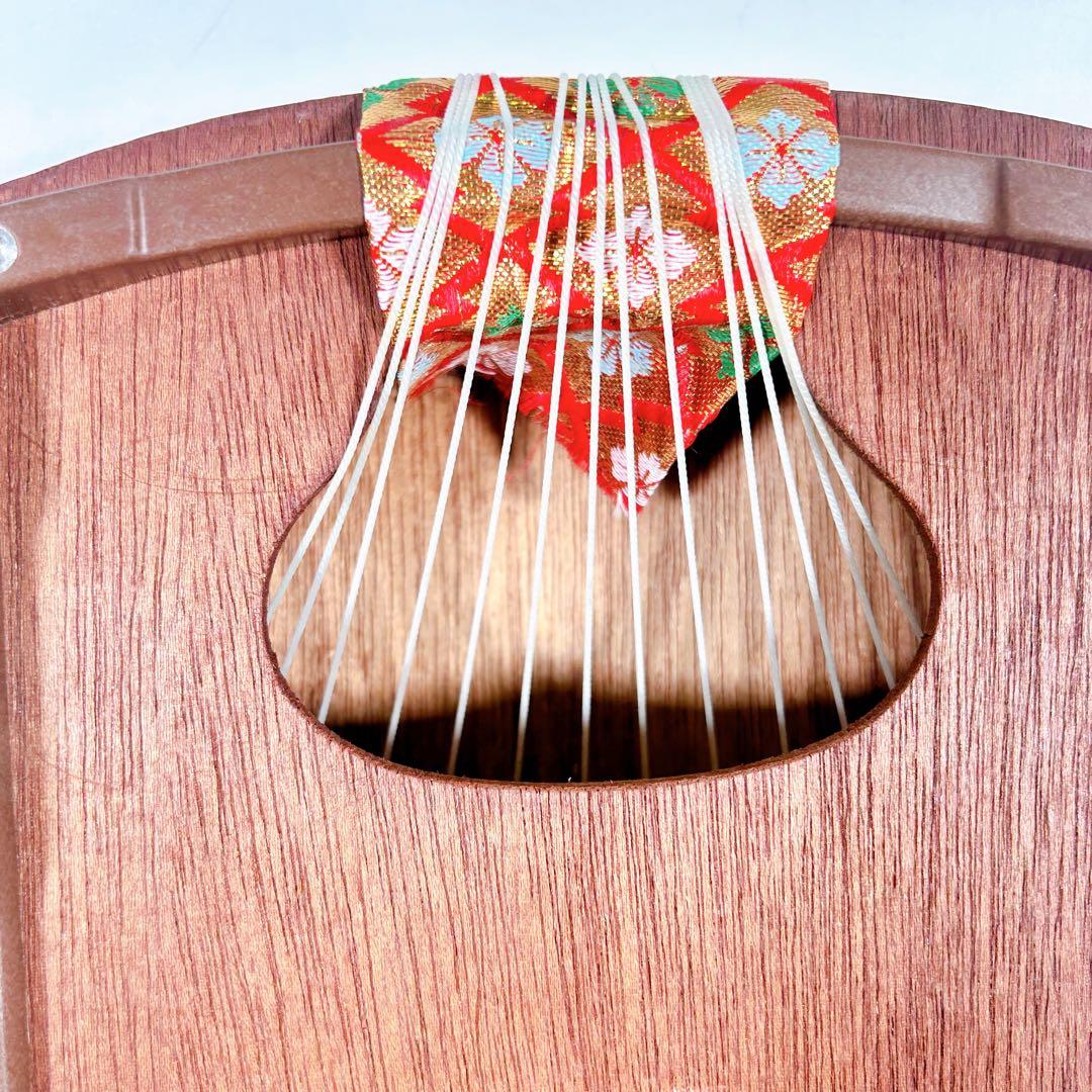 【希少】だれでも弾ける 高級三尺琴 弾龍　短琴　和楽器