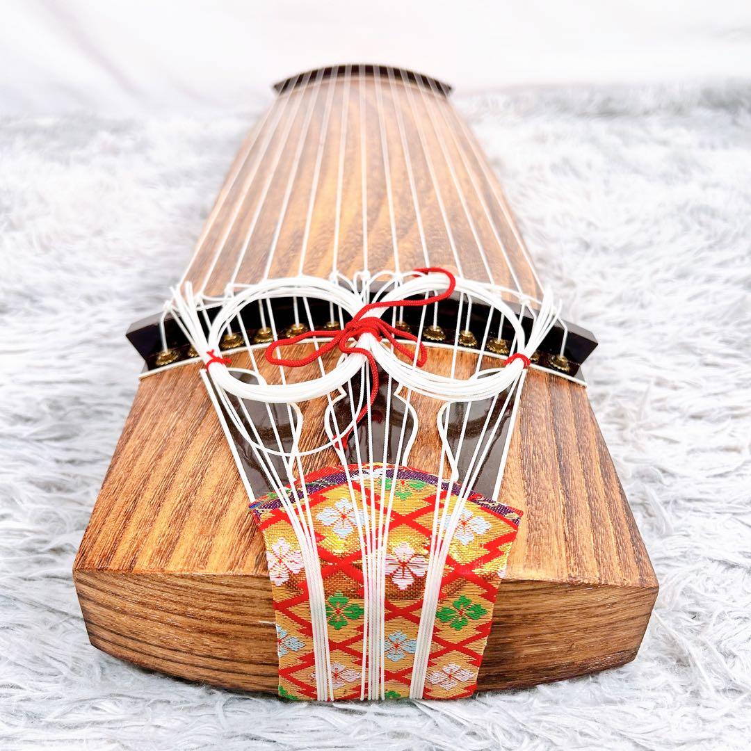 【希少】だれでも弾ける 高級三尺琴 弾龍　短琴　和楽器