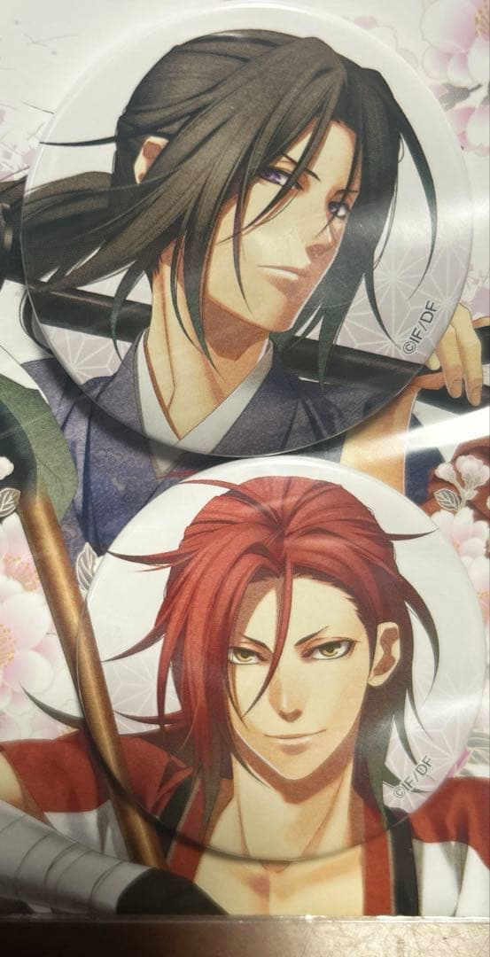 薄桜鬼 十周年記念本〜桜花爛漫〜有償特典缶バッジセット