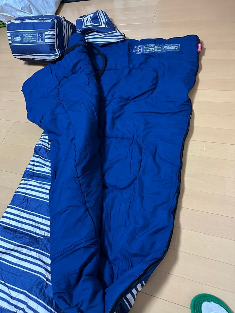 Coleman コールマン　寝袋　美品　2個セット