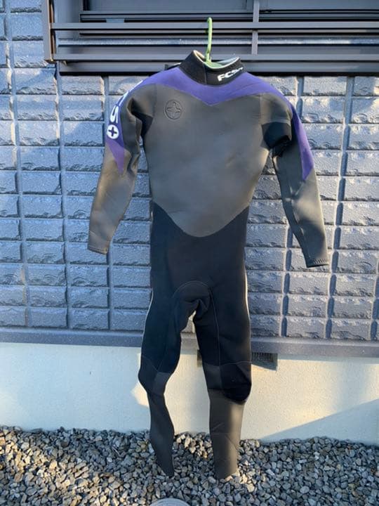 FCS + フルスーツ 3×2mm S ウェットスーツ サーフィン 美品