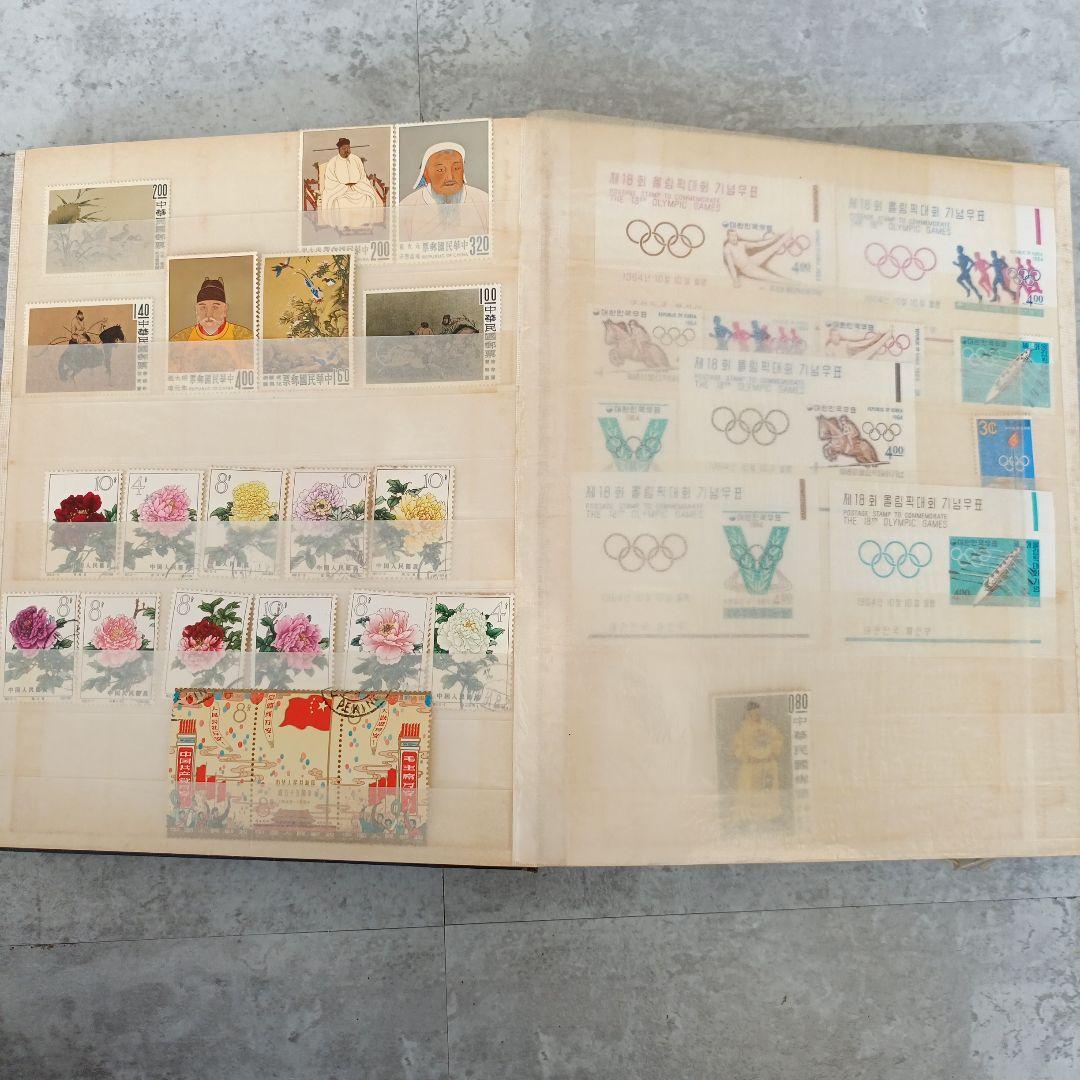 使用済み切手収集ブック　コレクションブック　オリンピック