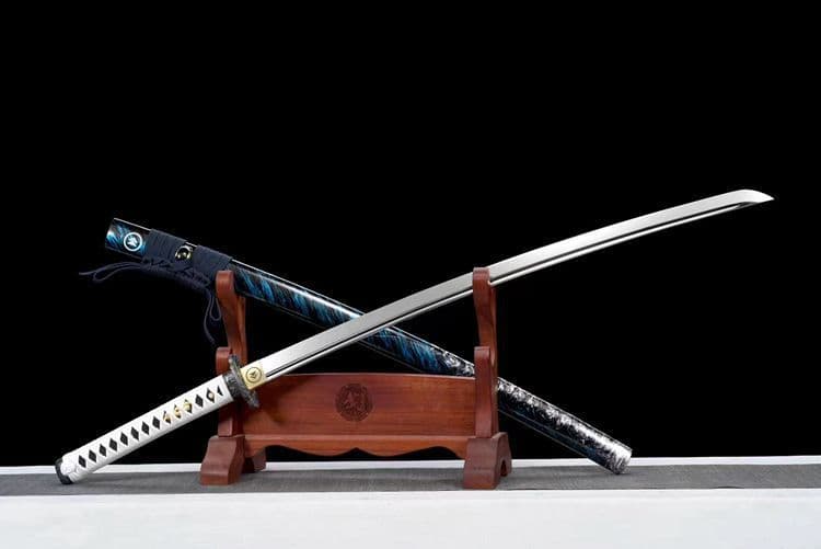 対馬島の魂鏡面金 武具　刀装具　日本刀　模造刀 居合刀