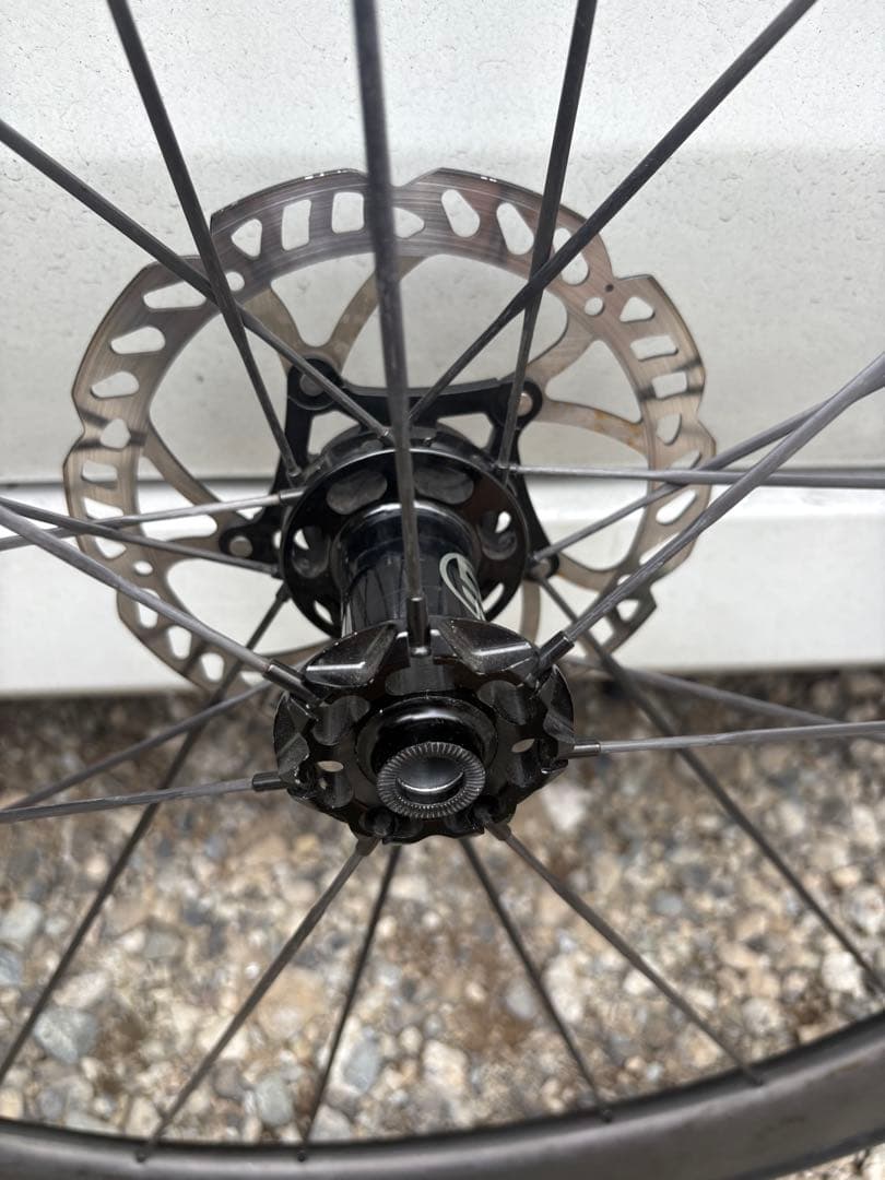 UNAAS X50 カーボンスポーク　セラミックベアリングホイール前後　700c