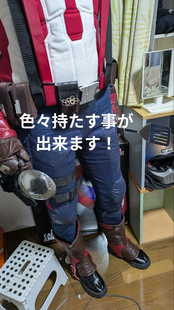 Brother　Corn 等身大フィギュアキャプテンアメリカ 上半身