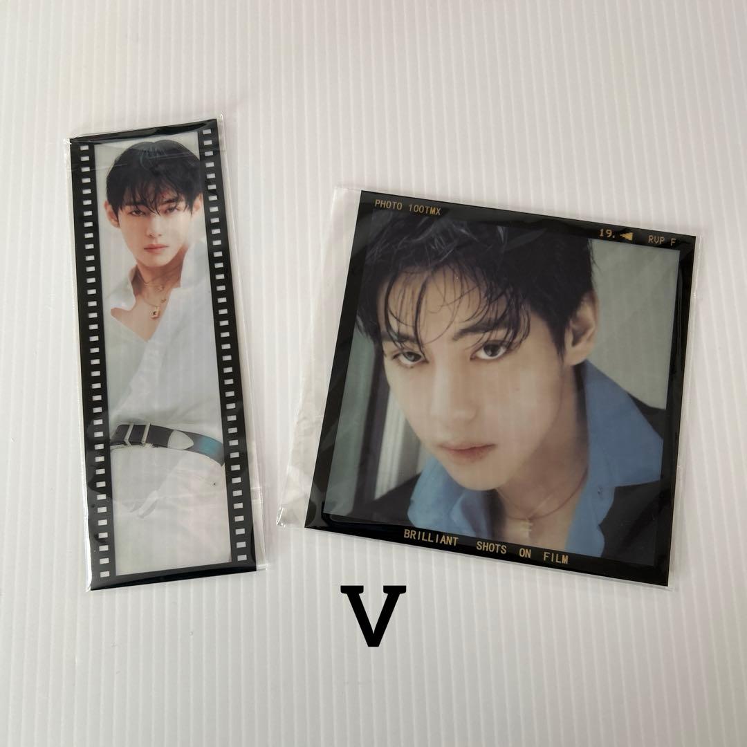 BTS V フィルムブックマーク・フィルムフォト