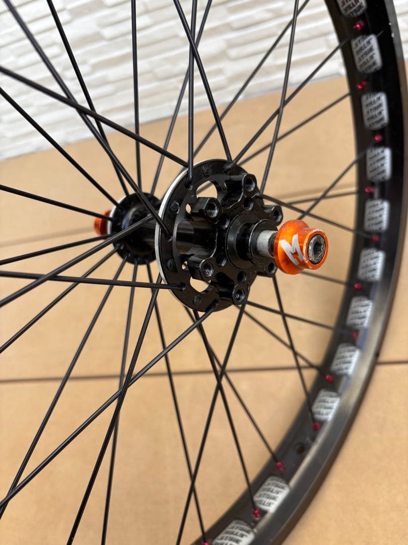 バイクトライアル　20インチ　完組みフロントホイール