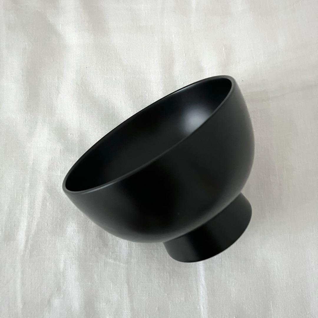 山本英明 作 黒飯椀 漆器 平林奈緒美 愛用 アーツ＆サイエンス 赤木明登