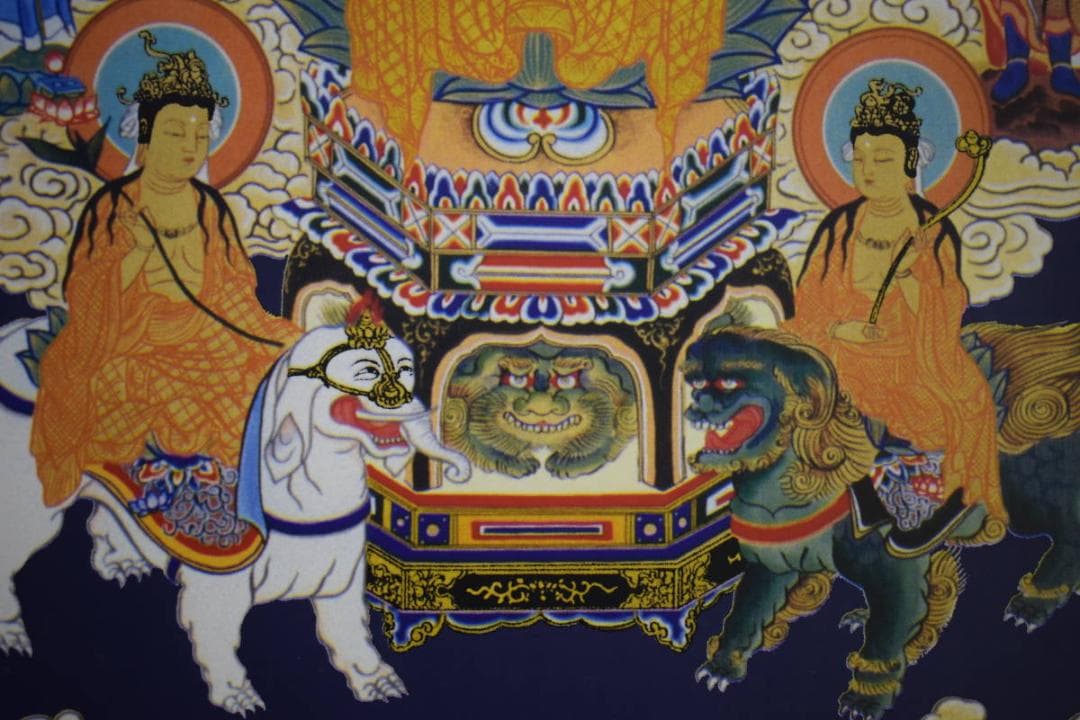 複製/十三佛図/印刷工芸/布袋屋掛軸HJ-768