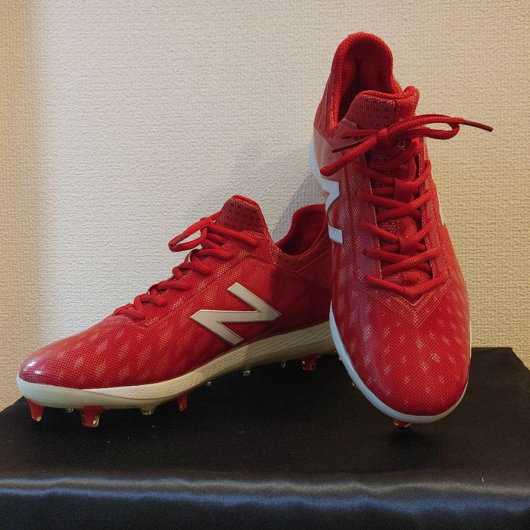 ニューバランス　野球　26.5センチ スパイク　ポイント レッド　未使用