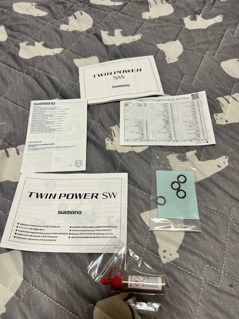 ツインパワーSW 5000HG ゴメクサスハンドル付き