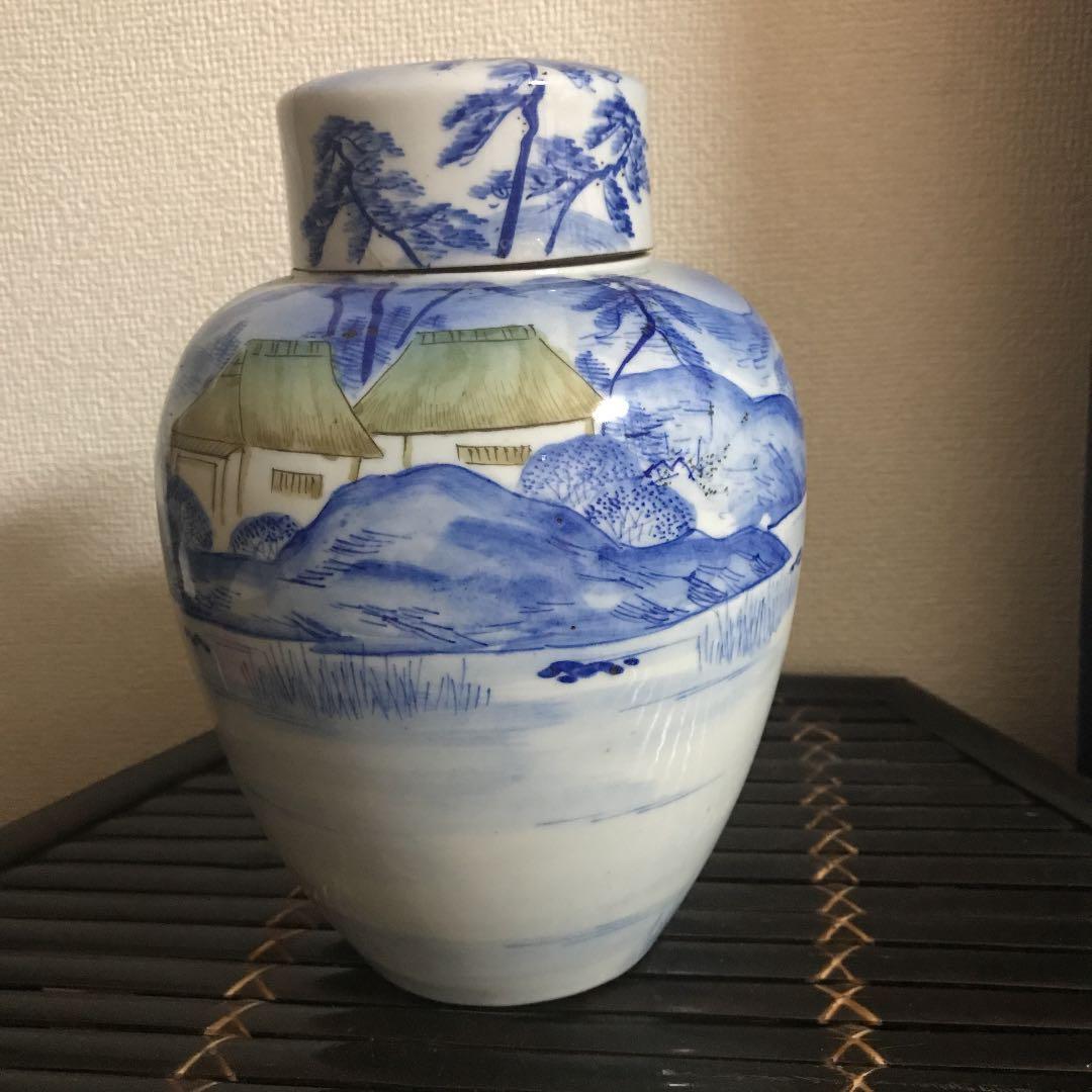 骨董品　古美術　壺　中国美術　江戸期　年代品