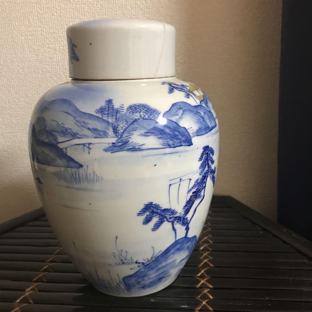 骨董品　古美術　壺　中国美術　江戸期　年代品