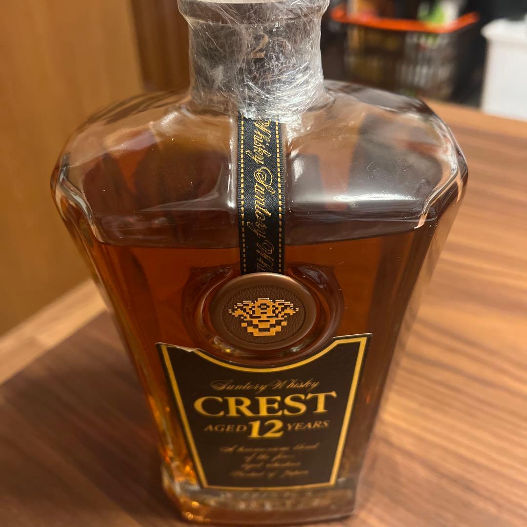サントリーローヤル 1000mlと クレスト12年700mlの2本セット