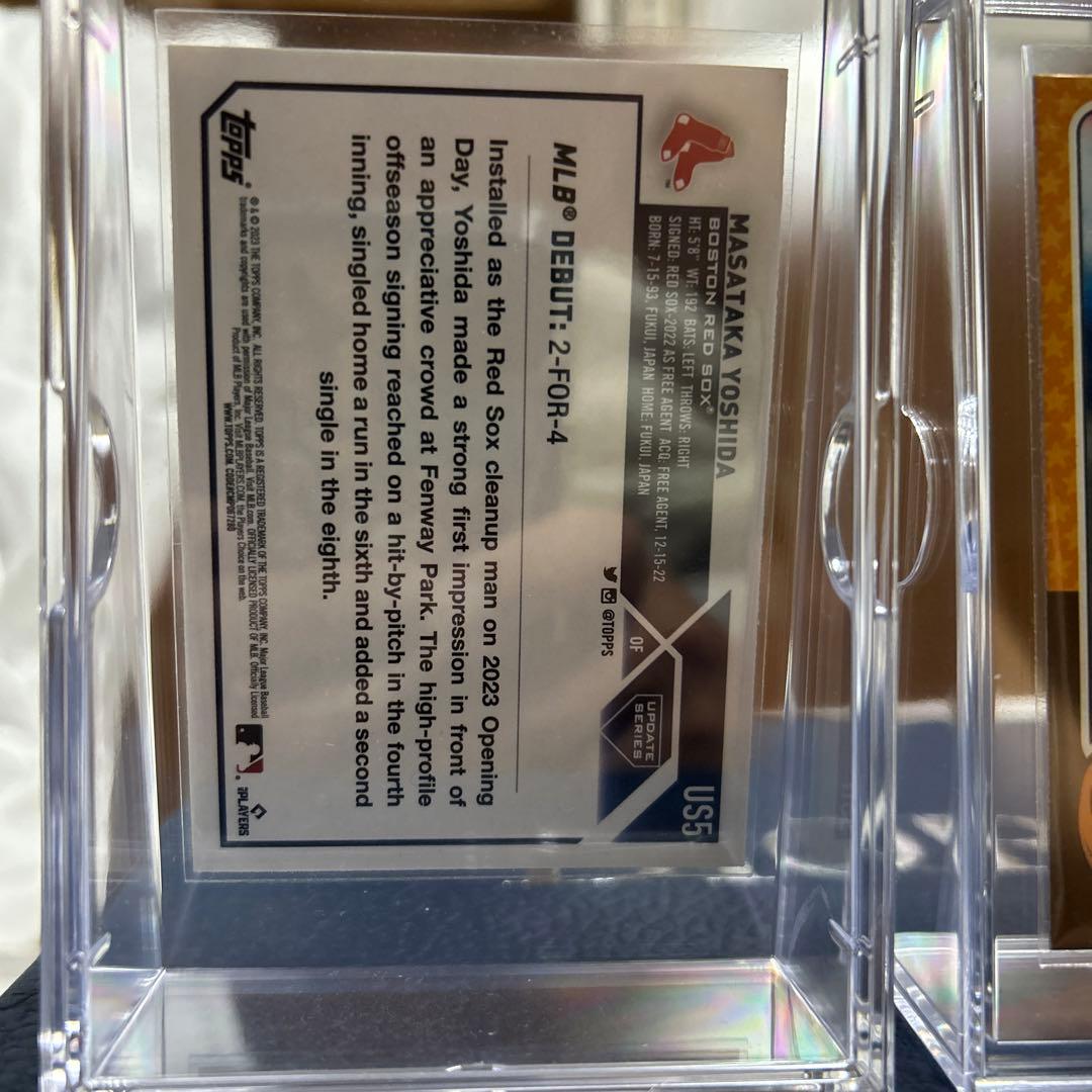 Ｔｏｐｐｓトレカ　大谷翔平選手と吉田正尚選手