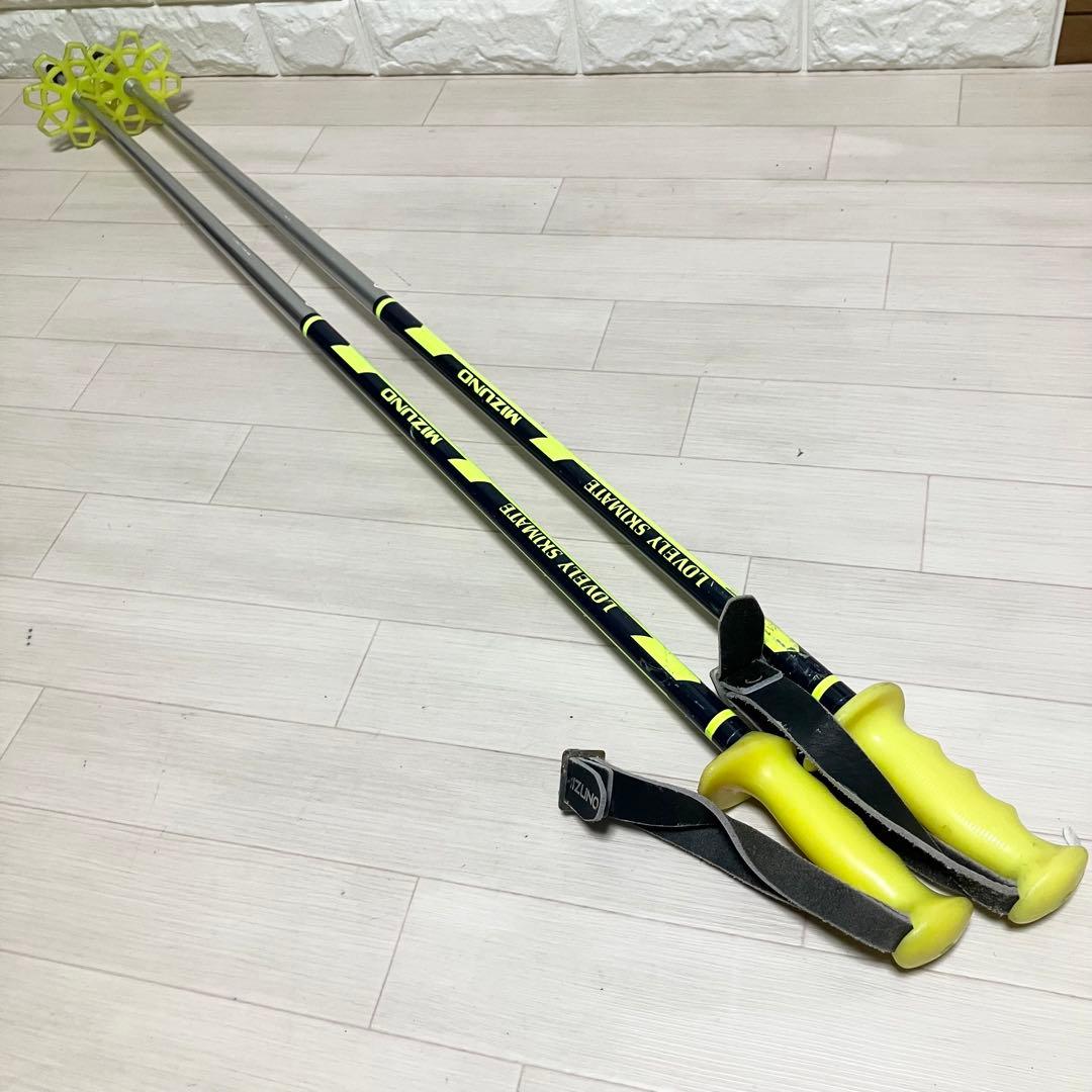 【良品】ストック付/ATOMIC RACE8 アトミック スキーセット150