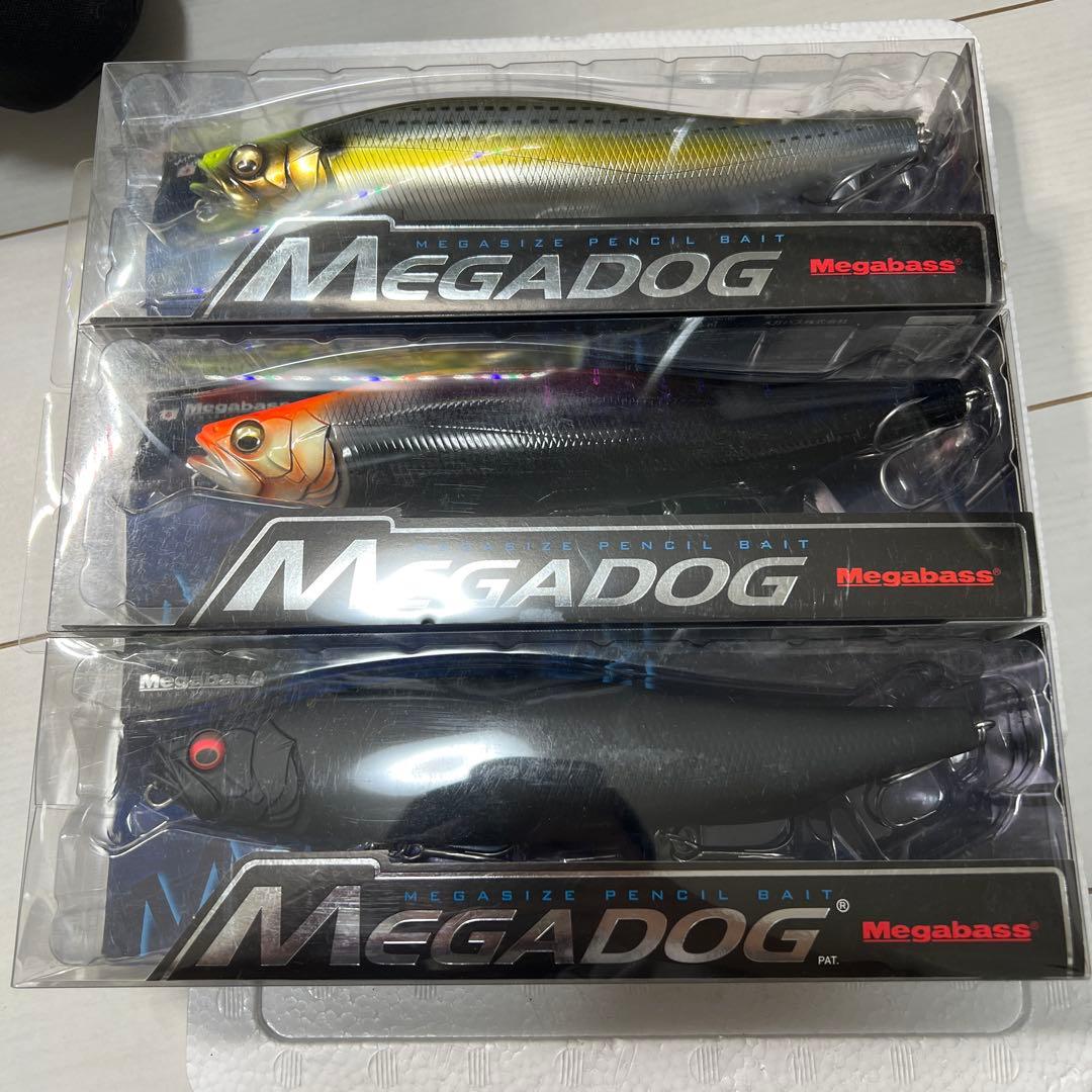 や*ん様 未使用品 Megabass メガバス MEGADOG 220 3個
