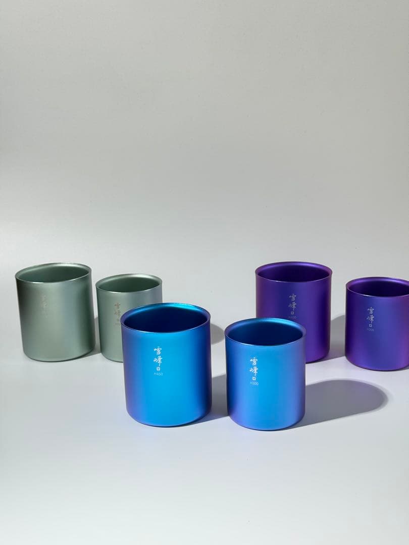 peak 雪峰 チタン スタッキングマグセット　【限定カラー】