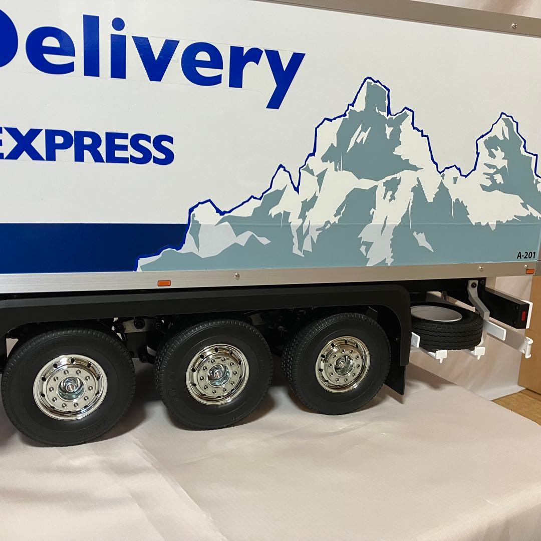 タミヤ セミトレーラー 3軸リーファー フル装備 新品未使用