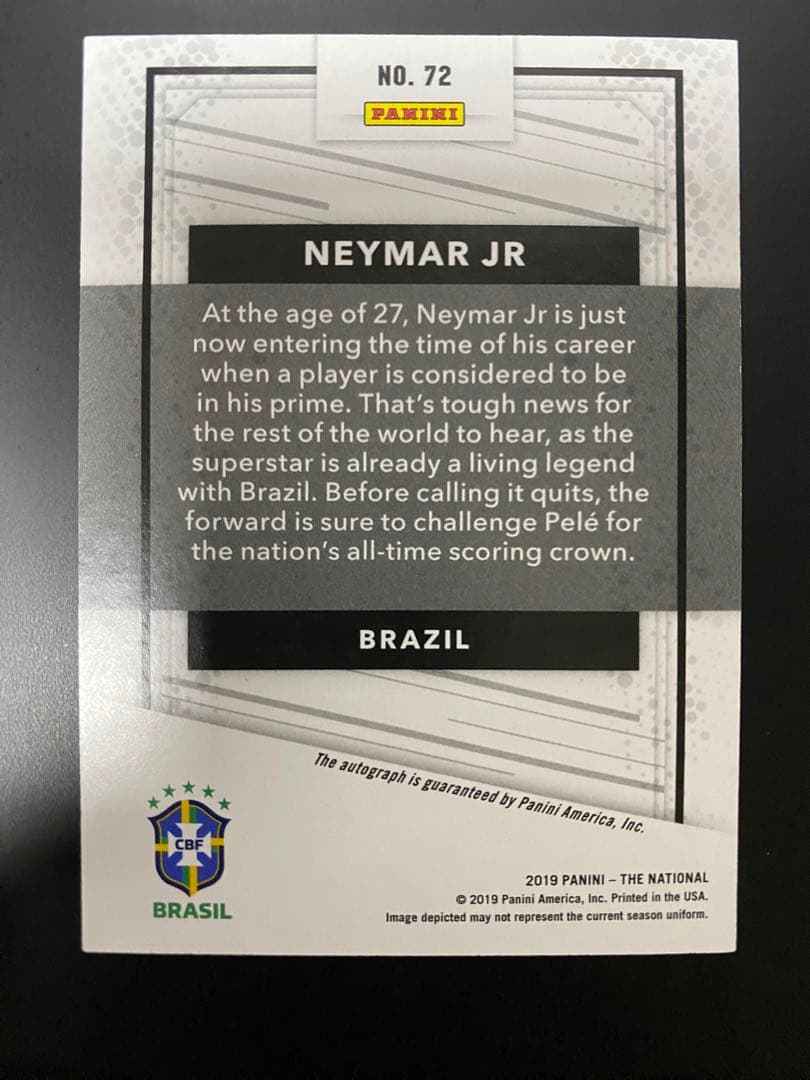 スポーツ選手 NEYMAR Jr autograph 1/10