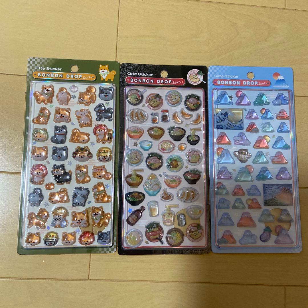 【正規品、新品未開封】BONBON DROP 和柄6枚セット