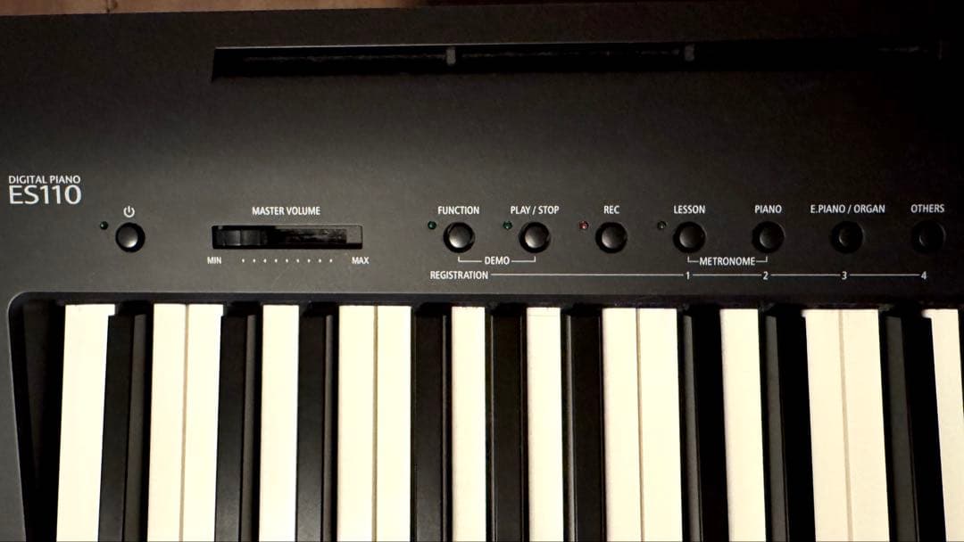 電子ピアノ デジタルピアノ 88鍵 KAWAI カワイ ES110 黒