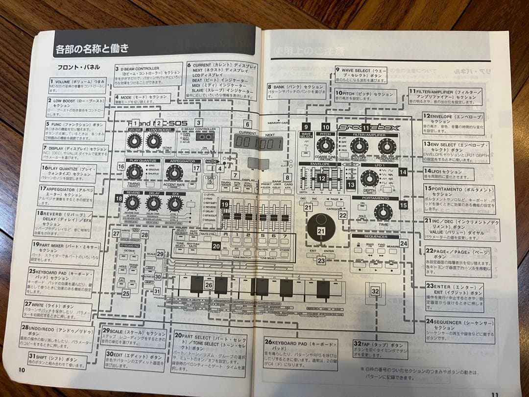 ローランドgroovebox MC-505