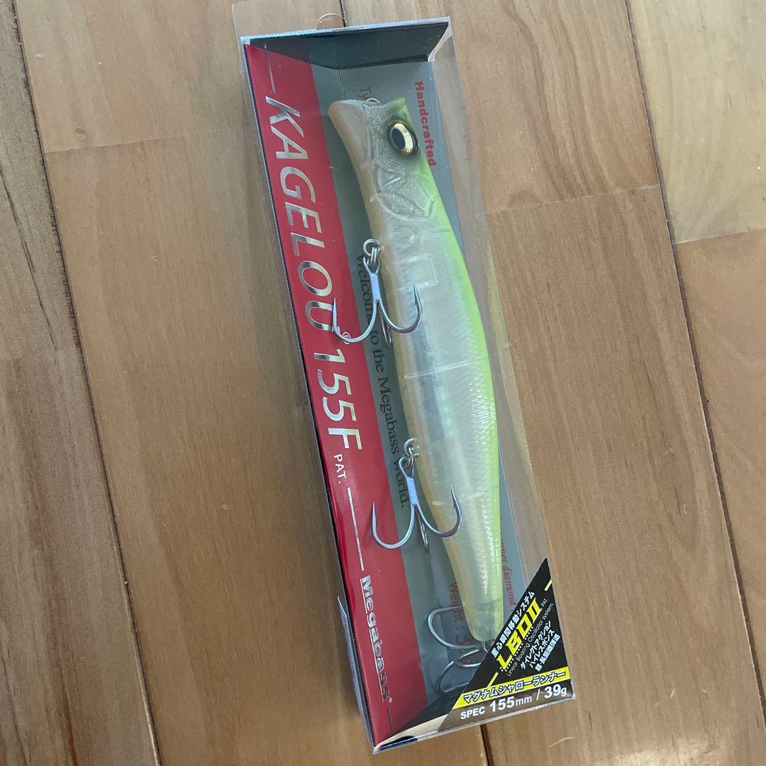 【新品】メガバス カゲロウ155F チャート系 2個セット