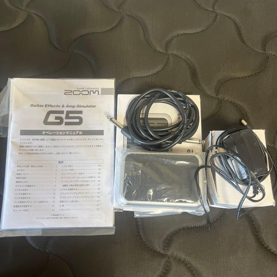 zoom g5 エレキギターマルチエフェクター