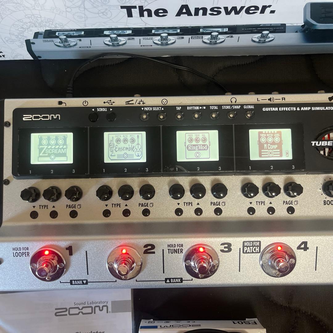 zoom g5 エレキギターマルチエフェクター