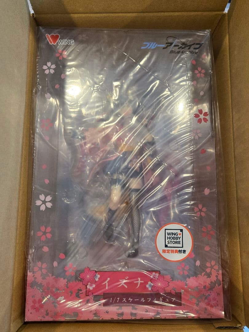 久田イズナ　1/7　フィギュア　限定購入特典付き　WING　ブルーアーカイブ